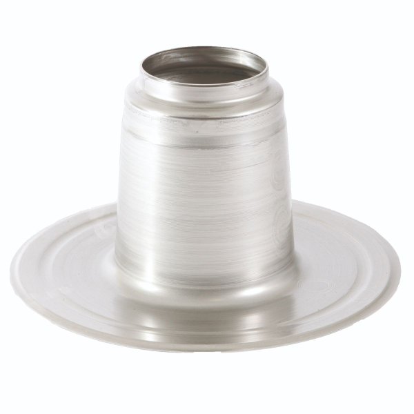 Plakplaat aluminium enkelwandig (110-125 mm)