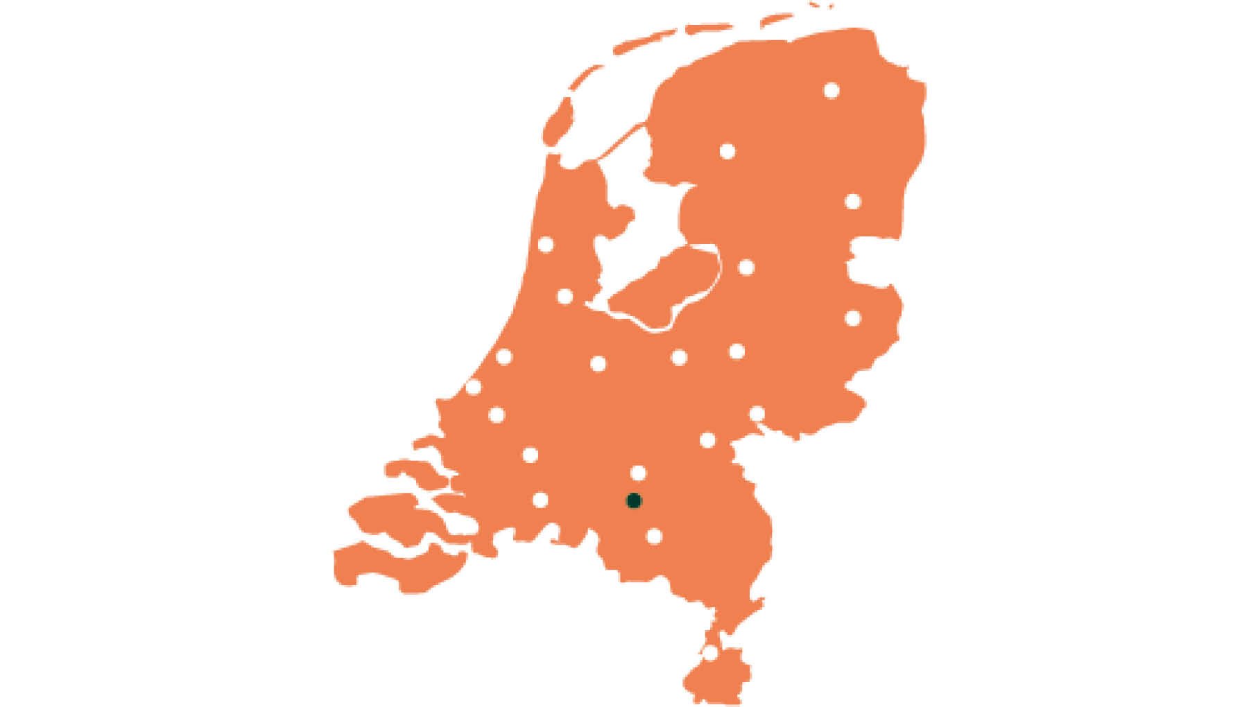 Kaartje Nederland banner
